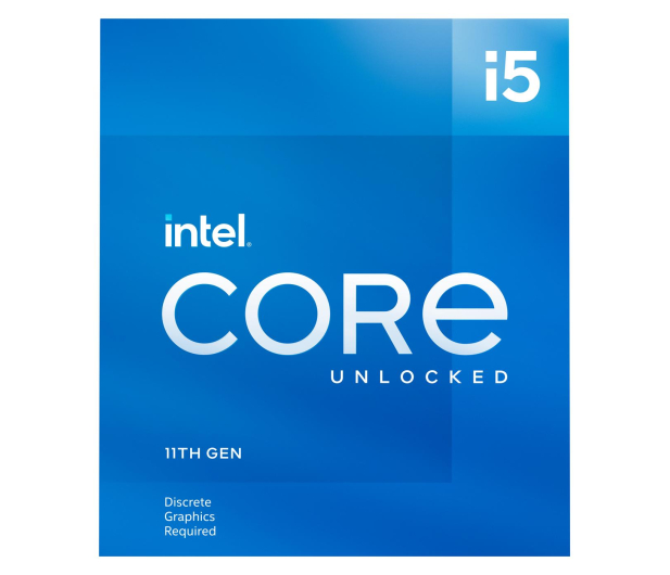 INTEL Core i5-11600 KF BOX 3,9GHz, LGA1200 BX8070811600KF - 626751 - zdjęcie 2